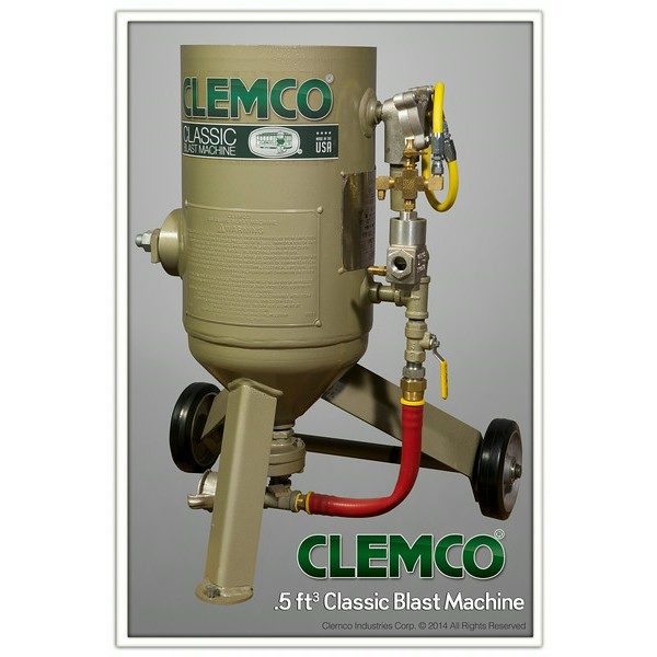 .5 cuft Clemco Blast Machine