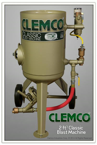 2 cuft Clemco Blast machine