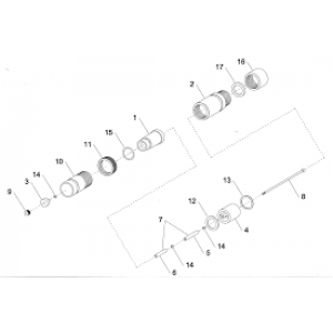 Gasket, stem support